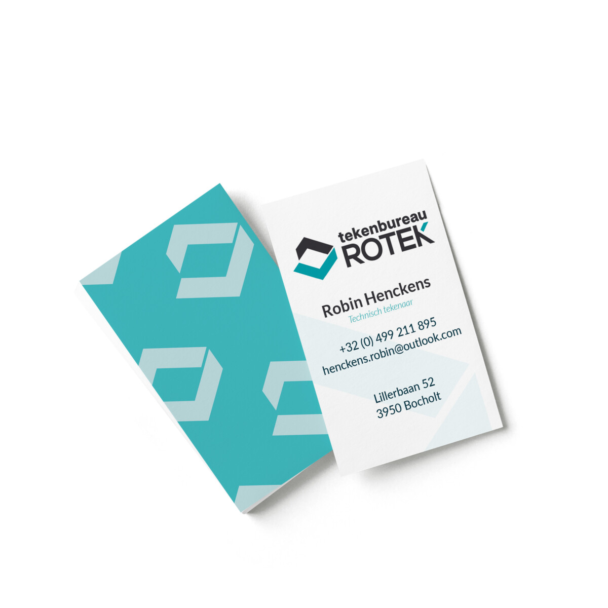 Naamkaartje – Mockup – Rotek – 1